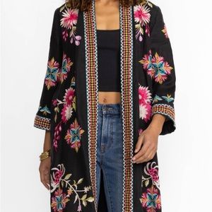 Johnny Was Julie Linen Kimono NWT-Large